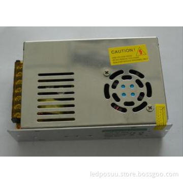 IP20 Non-waterproof LED Strip Light Power Supply Metal Case